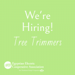 we're hiring tree trimmers