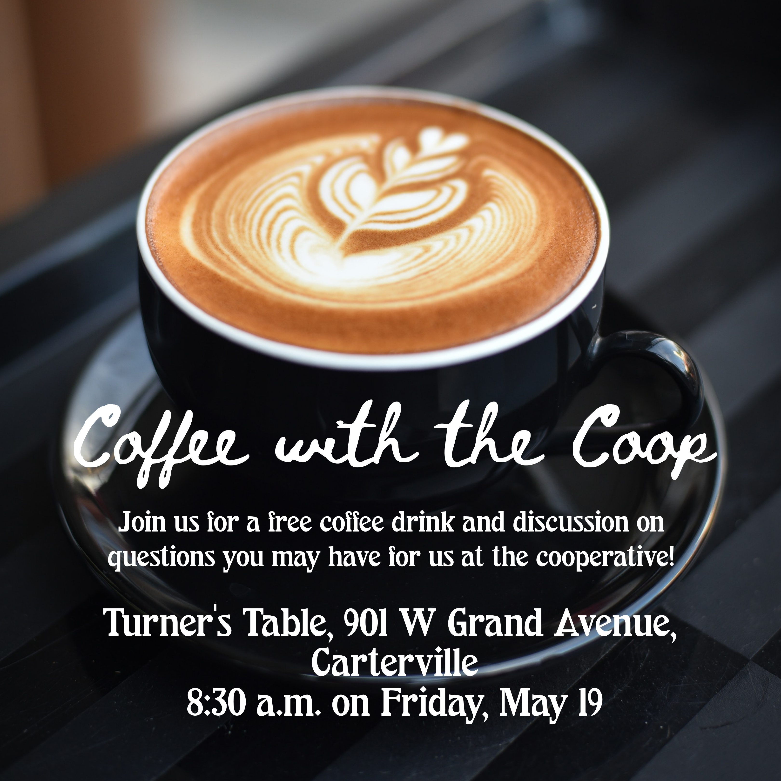 coffee with the coop May 19