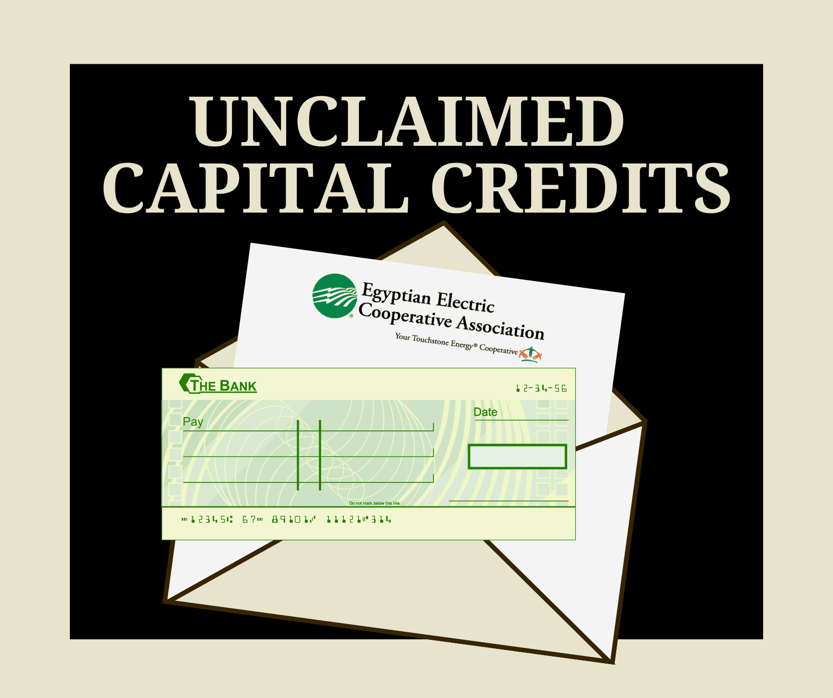 Unclaimed Capital Credits