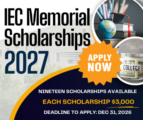 iec memorial scholarship announcement